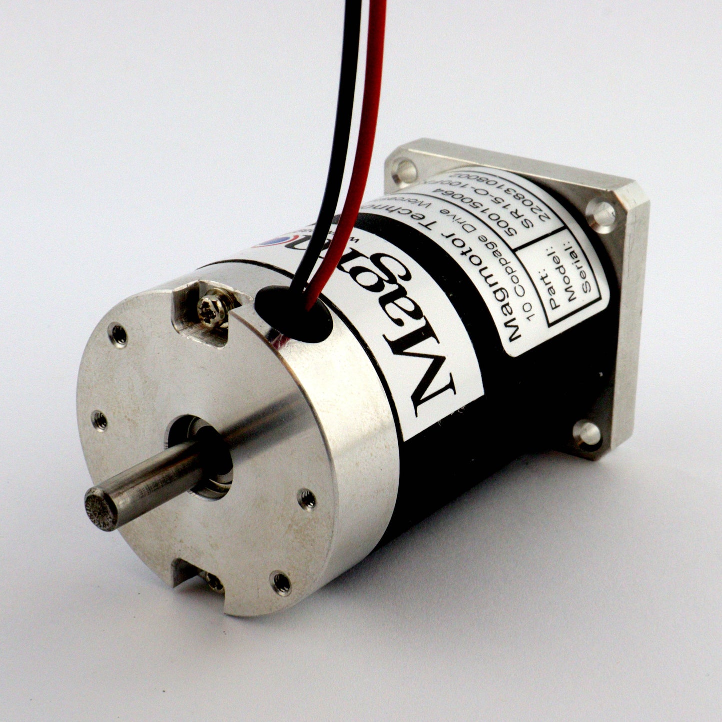 Magmotor sr15-o-100fx Brushed Motor 500150064 Back View