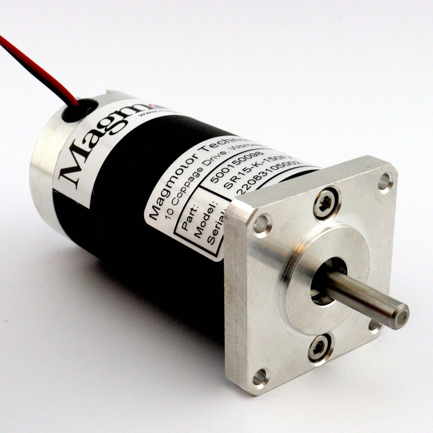 Magmotor sr15-k-150fx Brushed Motor 500150098 Front View