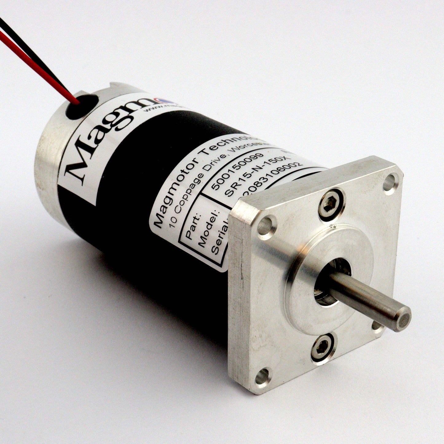 Magmotor sr15-n-150fx Brushed Motor 500150099 Front View