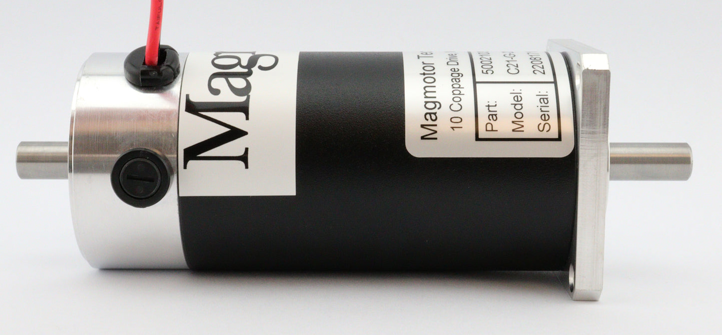 Magmotor C21-G-230FX Brushed Motor 500210358 Side View