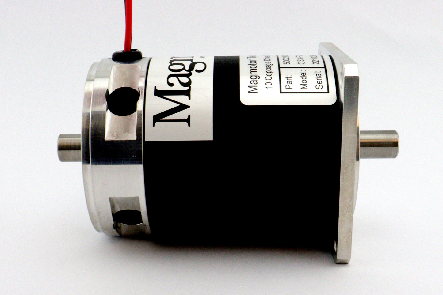 Magmotor C33-F-200FX Brushed Motor 500280222 Side View