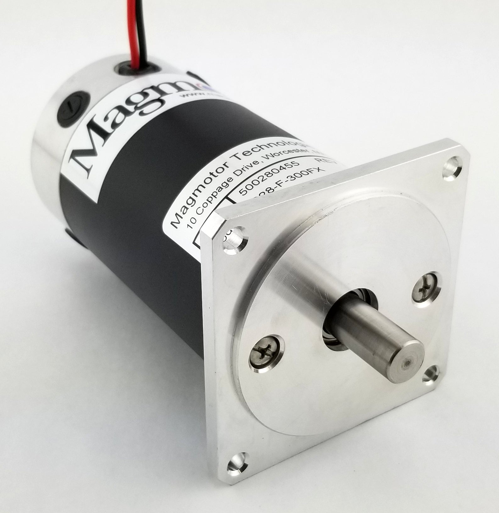 Magmotor S28-F-300FX 110 to 170 Volt 4 Pole Brushed Motor 500280455 Front View