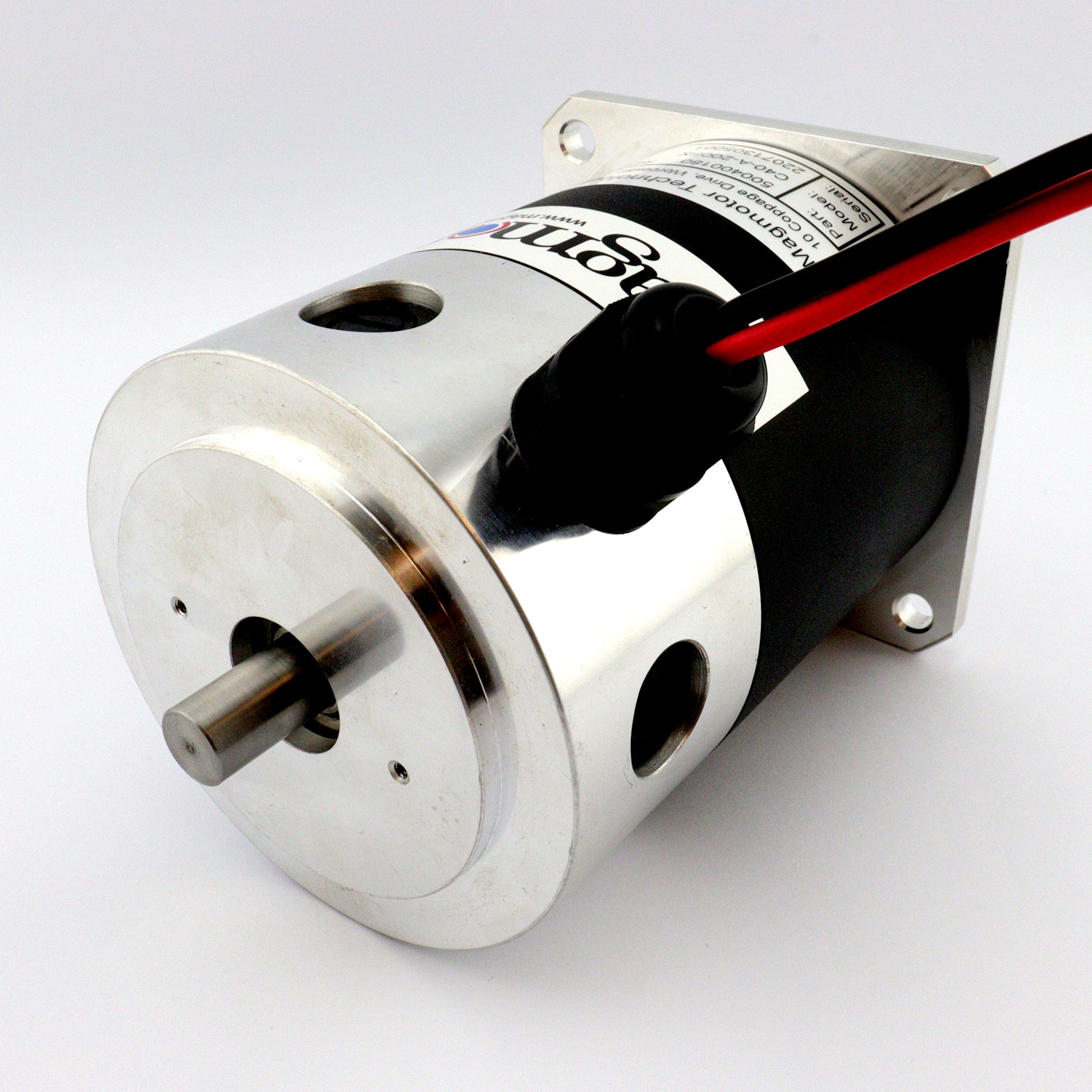 Magmotor C40-A-200FX Brushed Motor 500400180 Back View