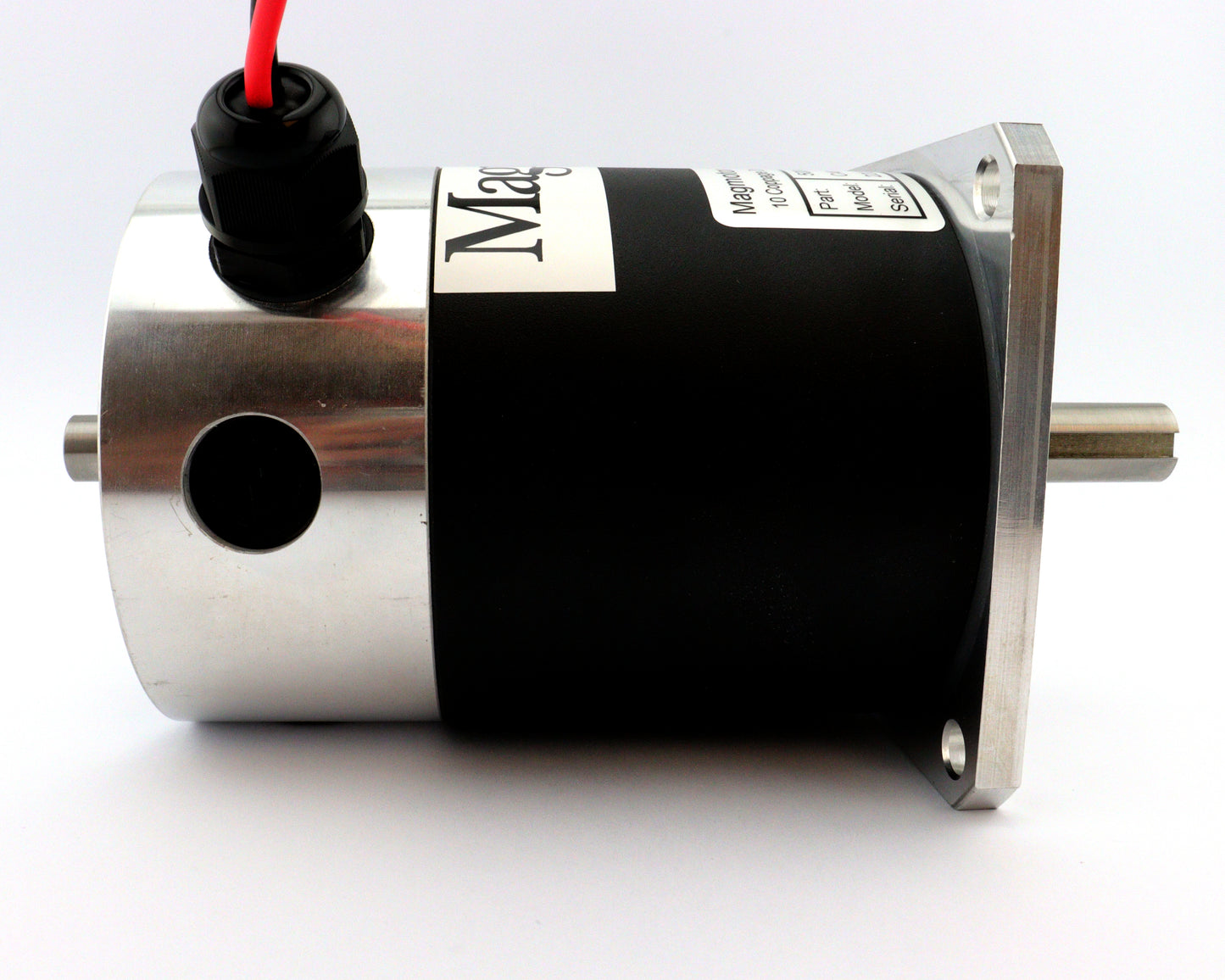 Magmotor C40-A-200FX Brushed Motor 500400180 Side View