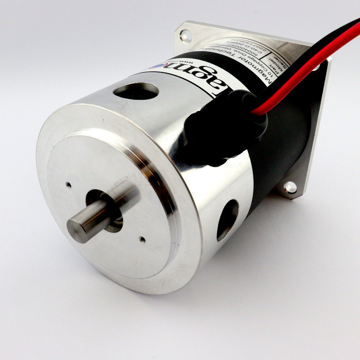 Magmotor C40-D-200FX Brushed Motor 500400257 Back View