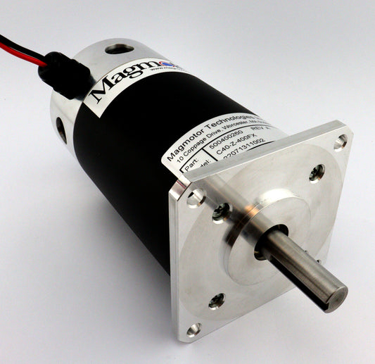 Magmotor C40-Z-400FX Brushed Motor 500400260 Front View