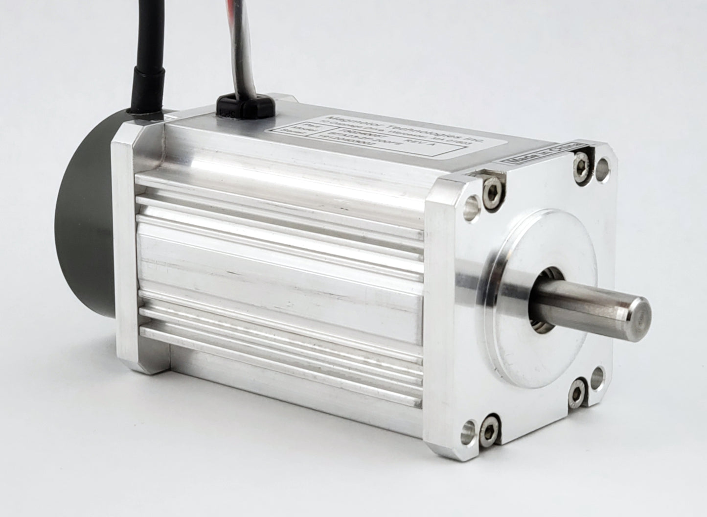 Magmotor BFA23-2F-200FE 18 to 36 Volt 8 Pole Brushless Motor 730240057 Front View