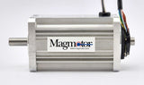 Magmotor BFA23-F-200FE 8 Pole Brushless Motor Side View with Magmotor Label