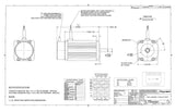 Magmotor BFA23-2F-200FE 18 to 36 Volt 8 Pole Brushless Motor Drawing
