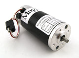 Magmotor C21-B-230X 9 to 18 Volt 2 Pole Brushed Motor Front View
