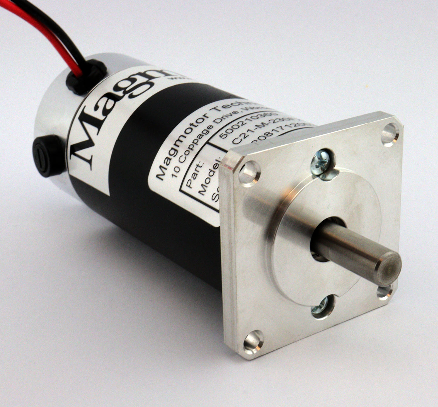 Magmotor C21-M-230FX Brushed Motor 500210360 Front View