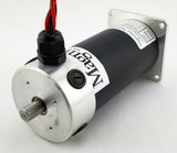Magmotor S28-D2-400FX 12 to 30 Volt 4 Pole Brushed Motor Rear View
