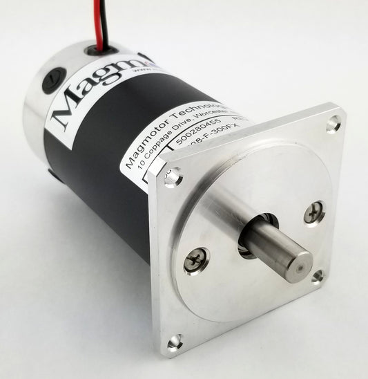 Magmotor S28-F-300FX 110 to 170 Volt 4 Pole Brushed Motor 500280455 Front View