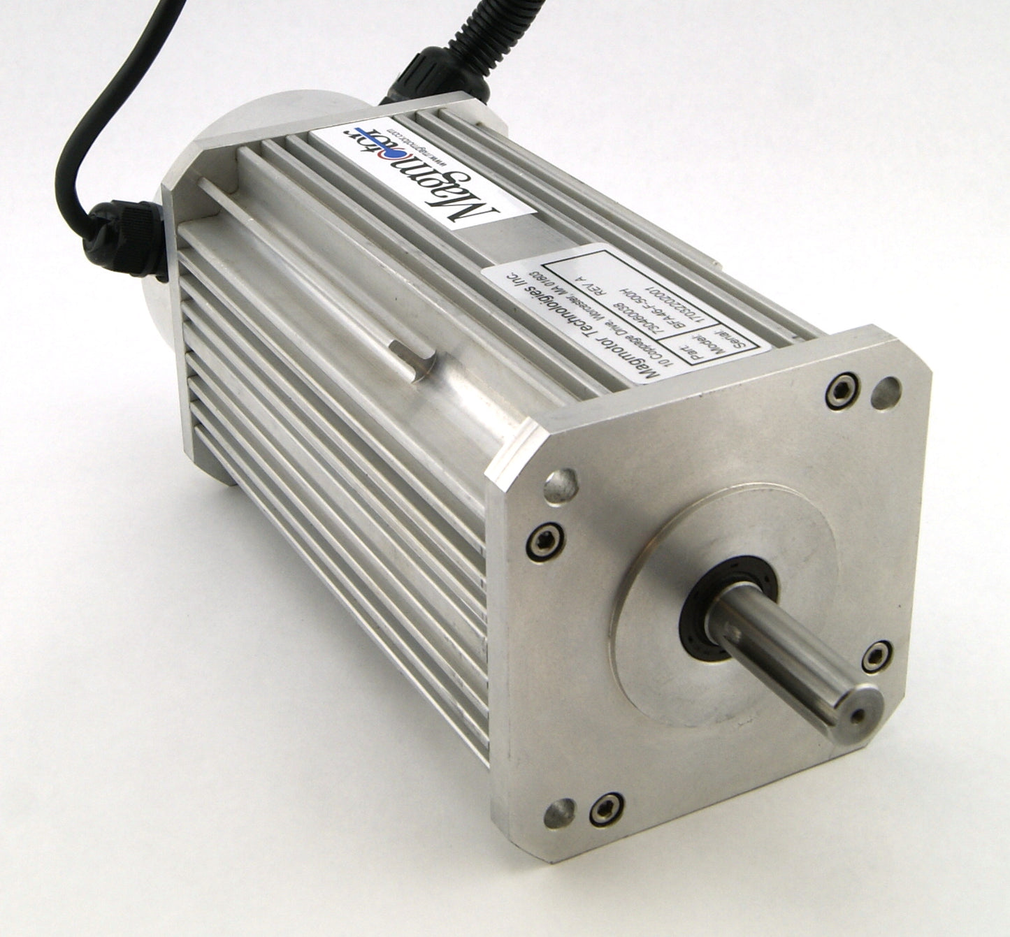 Magmotor BFA46-F-500H 100 to 168 Volt 8 Pole Brushless Motor 730460038 Front View
