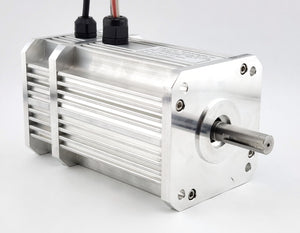 Magmotor BFA42-5F-300FE 36 to 72 Volt 8 Pole Brushless Motor Front View